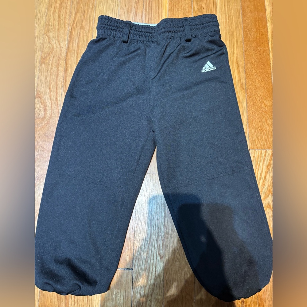 Adidas Black Baseball Pants Size Youth Small